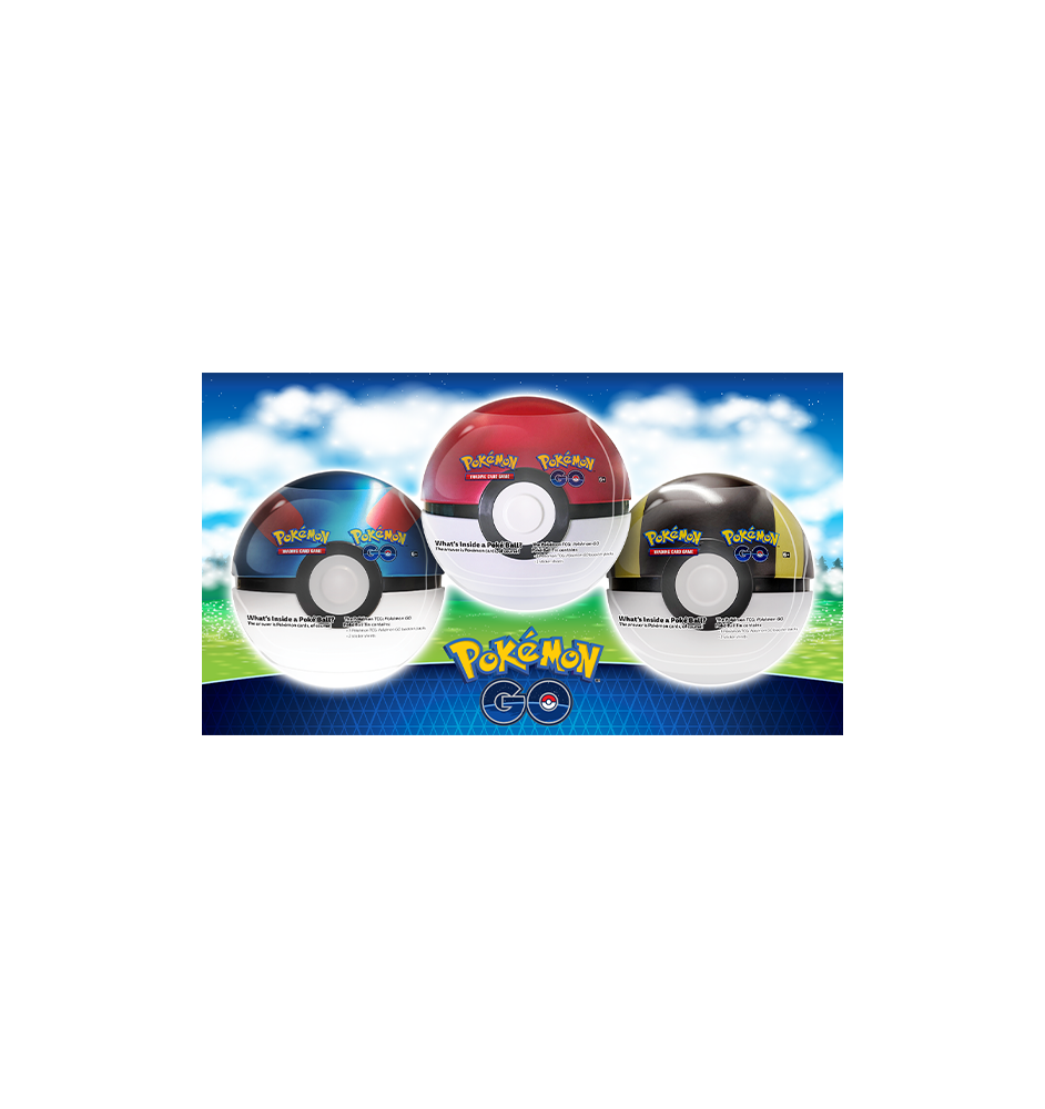 Artset de 3 Pokéballs - Pokémon Go 10.5