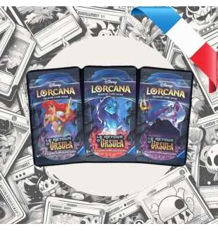 Booster sous blister Disney Lorcana: Le Retour d'Ursula