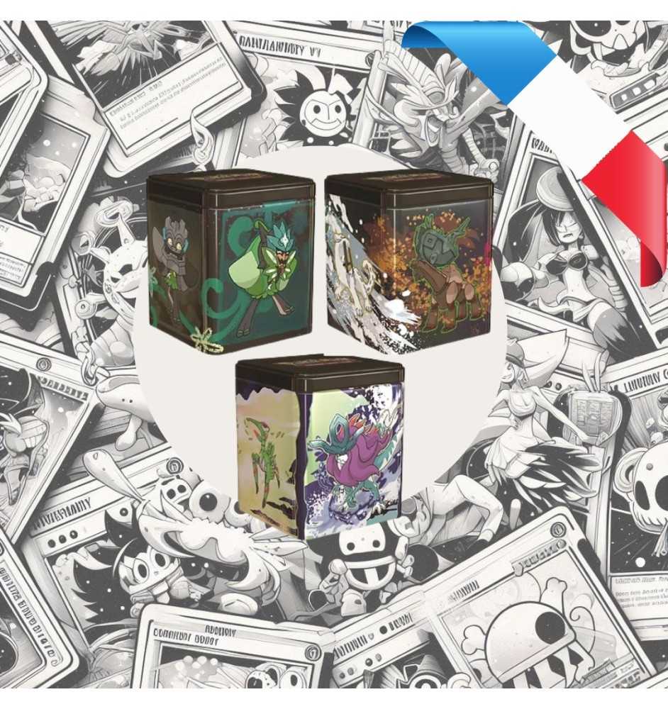 Artset de 3 Tin Cubes Pokemon 2025