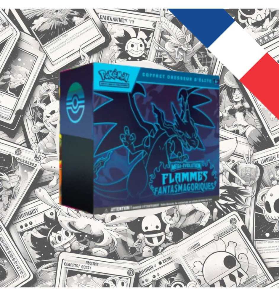 Coffret Dresseur d'élite ETB Flammes Fantasmagoriques - M02