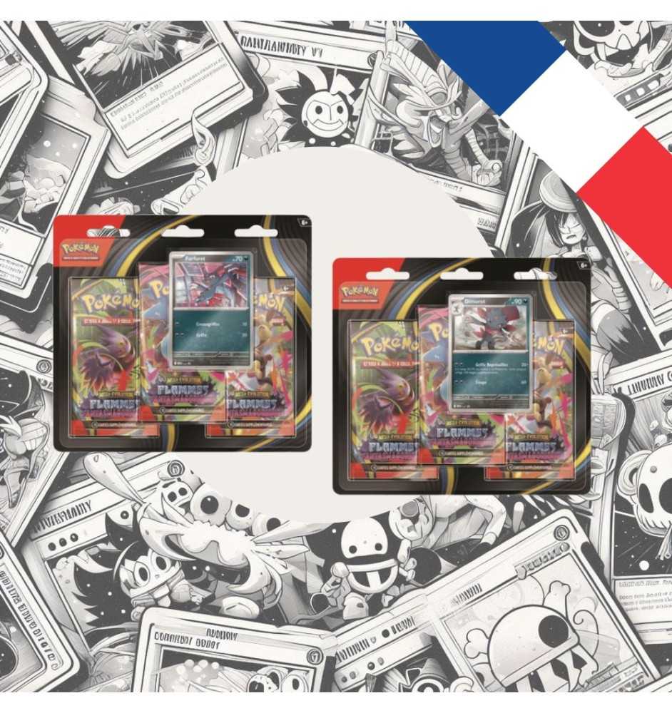 Tripack Flammes Fantasmagoriques - M02