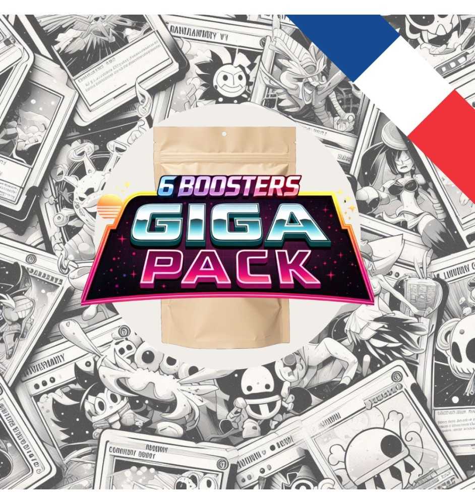 Giga Pack - 6 boosters Pokémon