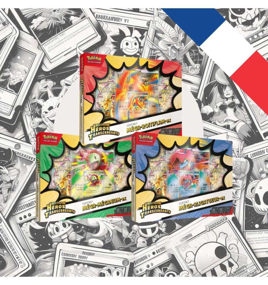 Coffret 4 boosters Héros Transcendants - ME2.5
