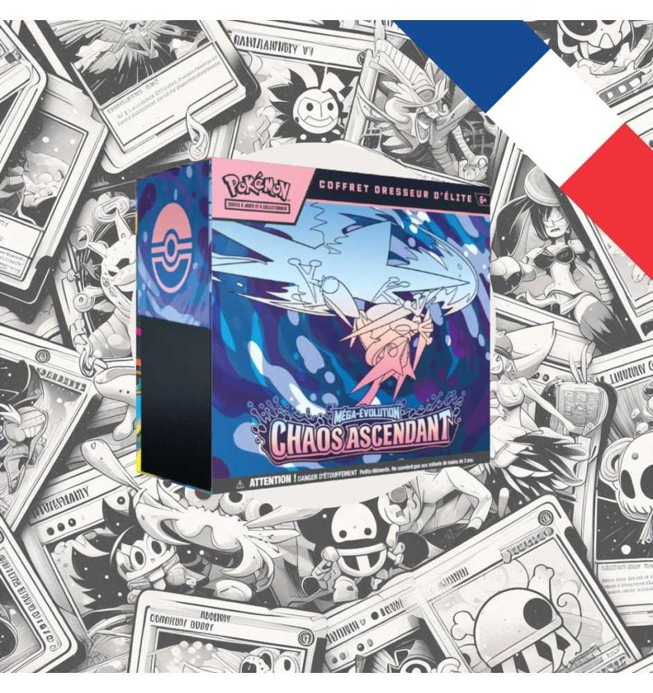 Coffret Dresseur d'élite ETB Chaos Ascendant - ME04 Coffret Dresseur d'élite ETB Chaos Ascendant - ME04